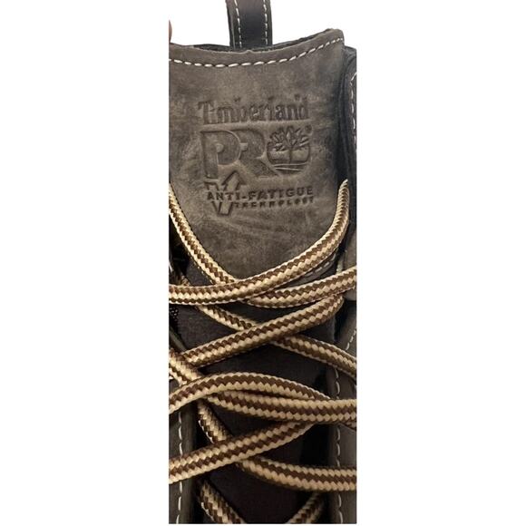 Timberland Pro Womens Hightower 6 Inch Alloy Safety Toe Brown Work Boots-Sz: 7.5 - Picture 2 of 8